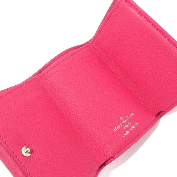 LOUIS VUITTON Portefeiulle Lock Mini Hot Pink Lockme 349-080625 - Picture 9 of 13